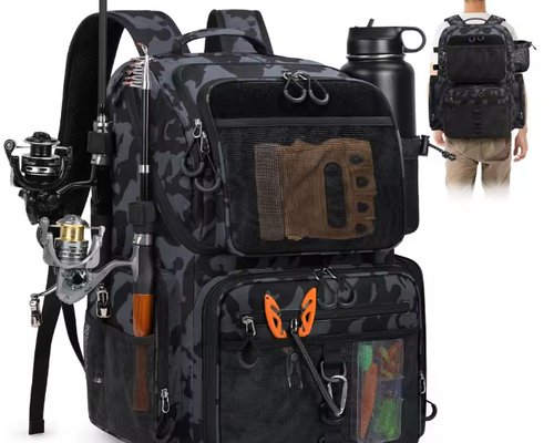 Mochila Para Pesca - Todo En Uno