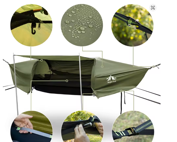 Hamaca impermeable - Bichos lejos