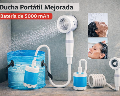 Ducha portátil - Comodidad Donde Vayas