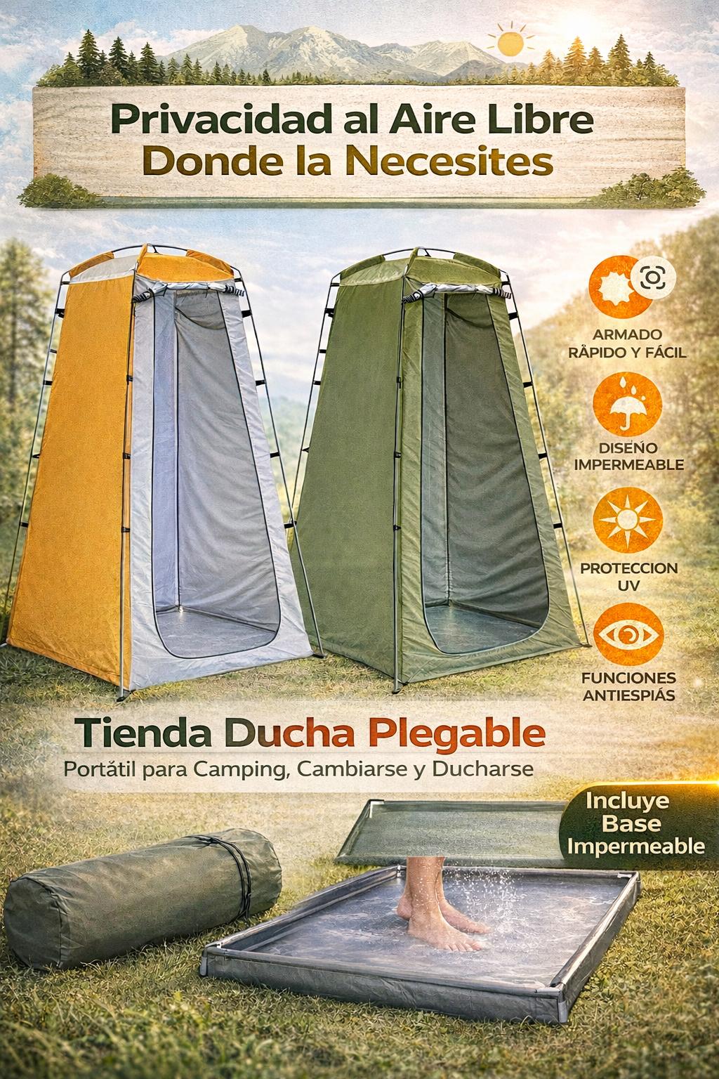 Tienda de baño - Privacidad portátil